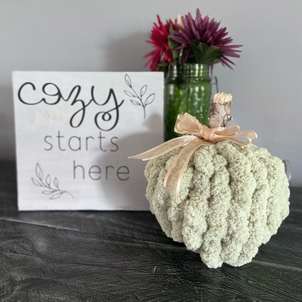 Cozy Starts Here Rustic Wood Sign - Picture 2 of 2